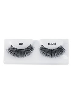 SARA Sara Strip 105 Black False Eyelashes – Natural Volume & Length for Everyday Wear, 1 Pair  - Image 2