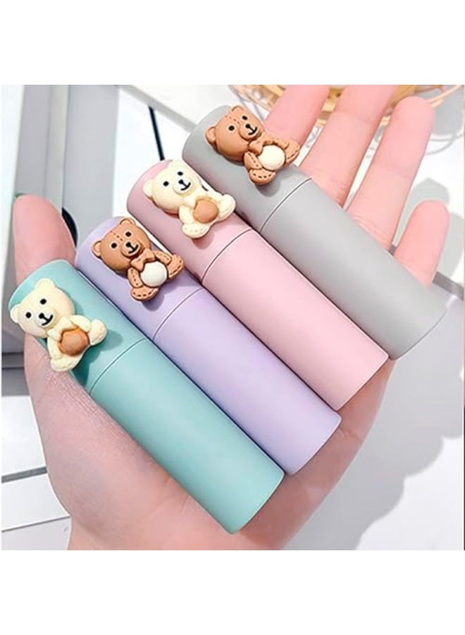 4 قطع من ملمع الشفاه المخملي غير اللامع، أحمر شفاه بقوام ضبابي وموحل، طويل الأمد غير ملتصق بالكوب ومقاوم للماء، يستخدم ثنائية للشفتين والخدود، مكياج يومي نسائي. - Image 3