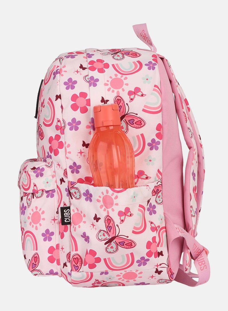 CUBS Flowers &Rainbows Junior Student BackPack 28L - Image 2
