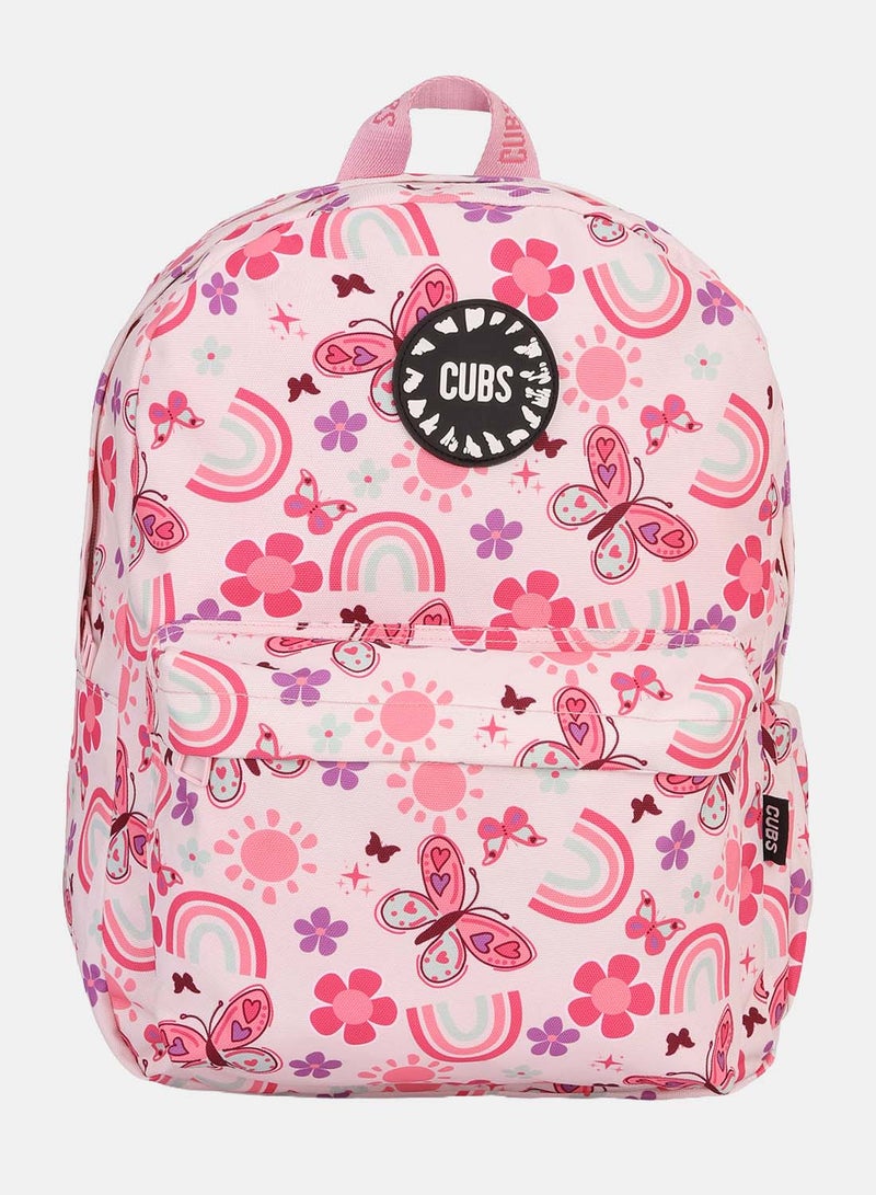 CUBS Flowers &Rainbows Junior Student BackPack 28L - Image 1