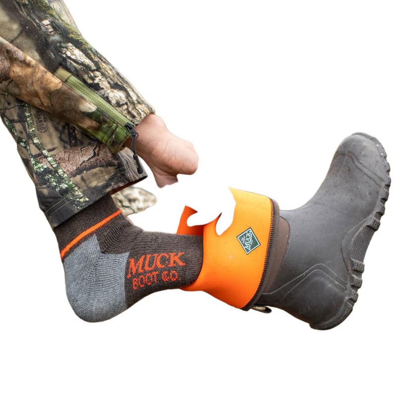 MUCK Men's REALTREEÂ® EDGEâ„¢ Fieldblazer Classic Fleece Boot, Chocolate And Realtree Edge, Size 11(M) - Image 2