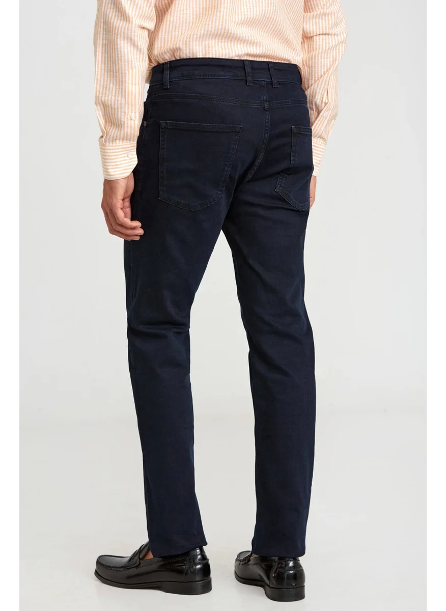 Bisse 5 Pocket Denim Trousers Dark-Navy Blue PNJ24Y24108_D40
