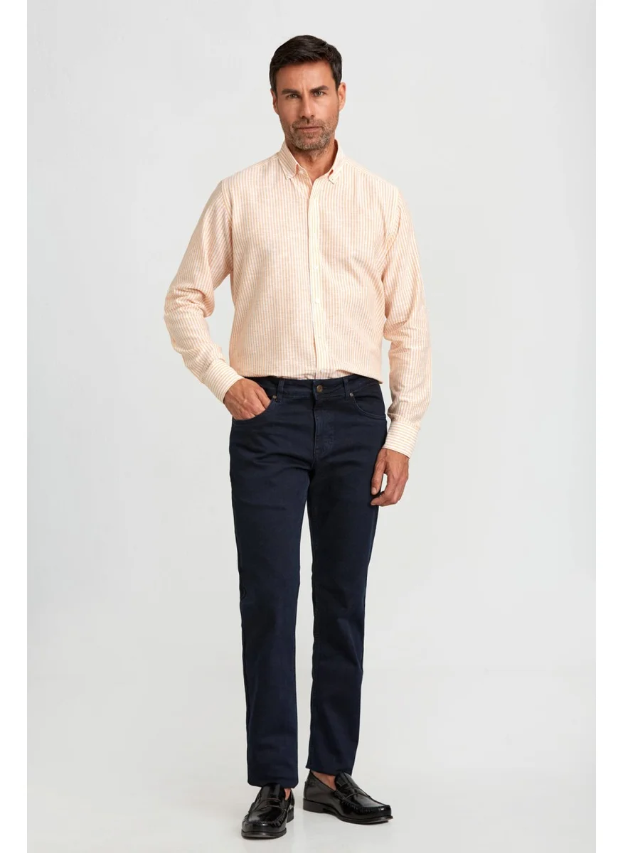 Bisse 5 Pocket Denim Trousers Dark-Navy Blue PNJ24Y24108_D40