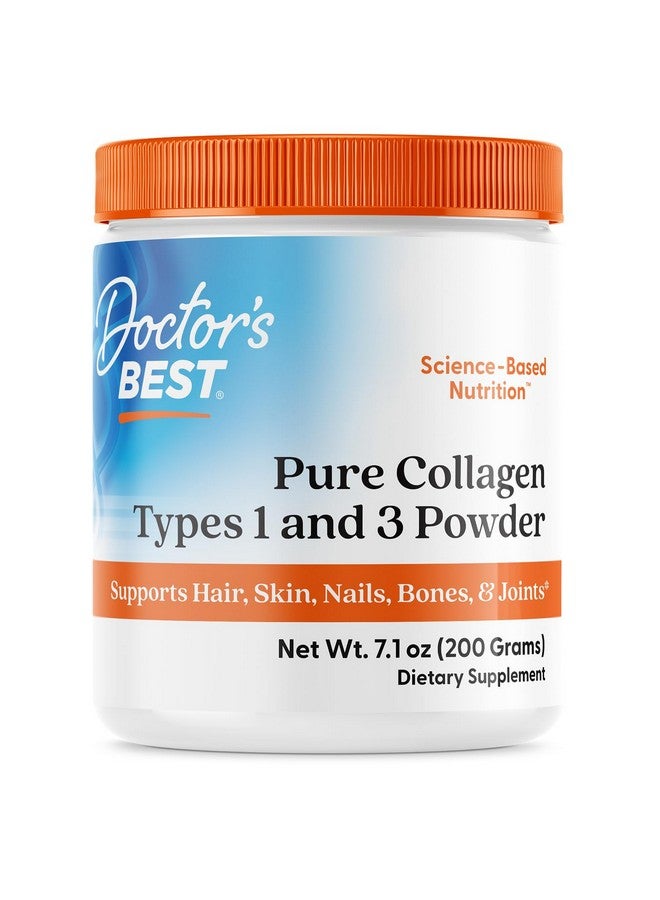 Doctor's BEST Doctor's Best Pure Collagen Types 1 & 3, Promotes Healthy Skin Hair & Nails - Bone & Joint Support, 7.1 Ounce (Pack of 1)  - Image 1