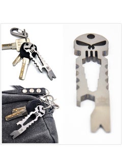 BANG TI Titanium Punisher Bottle Opener Pocket Pry Bar Multi Key Chain Tool  - Image 5