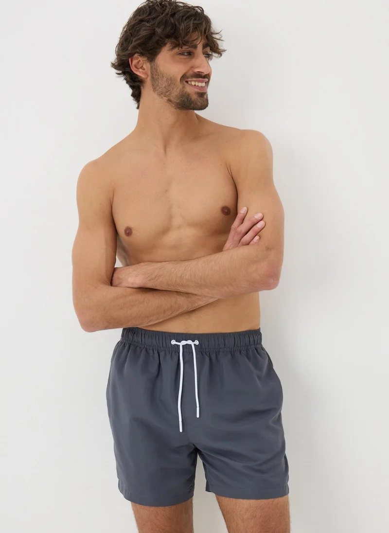 Matalan Dark Grey Swim Shorts