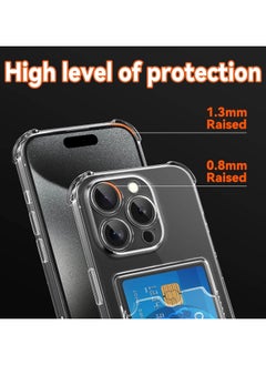 Wallet Phone Case Slim Fit Card Slot Transparent Case Protective Soft Shockproof Case with Card Holder For Iphone 11 Pro - pzsku/Z037884FE84E08C202656Z/45/_/1713215491/8dae64c6-30fa-4cd1-95ba-668564e1835a