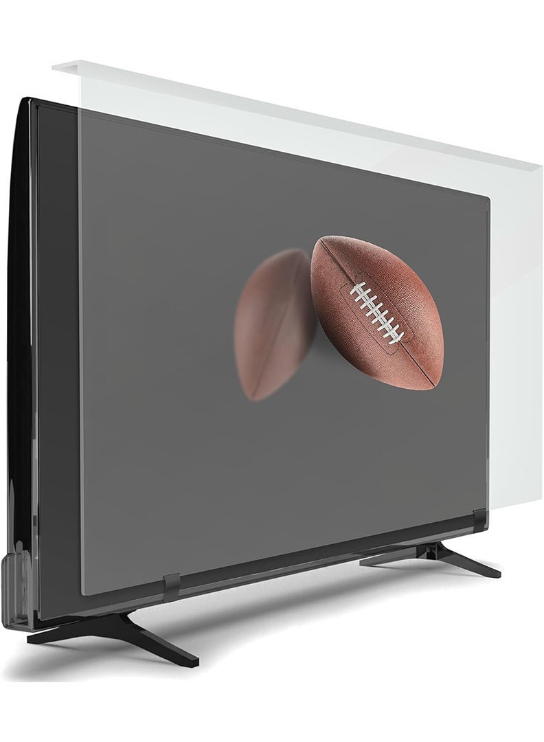 Theodor | 75 Inch | TV Screen Protector, Compatible with LCD, OLED, LED & QLED 4K HDTV, Easy Installation, Scratch-Resistant With Home and Office Use - Image 1