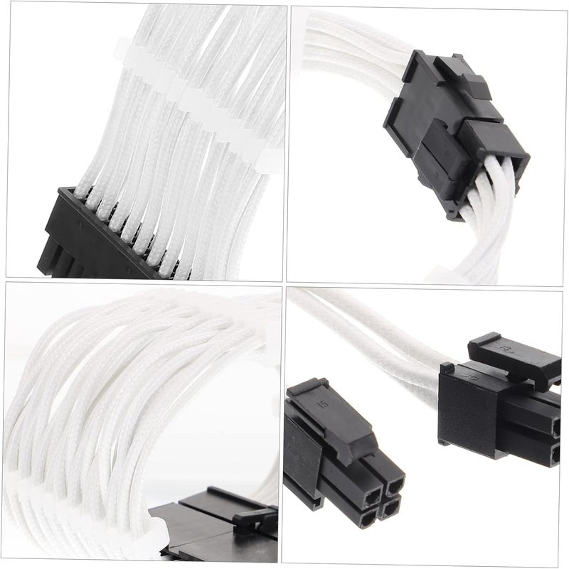 Generic 1set Power Supply Extension Cable Kit Cable Extenders for ATX Gpu Combs Compatible Power Supplies - Image 5