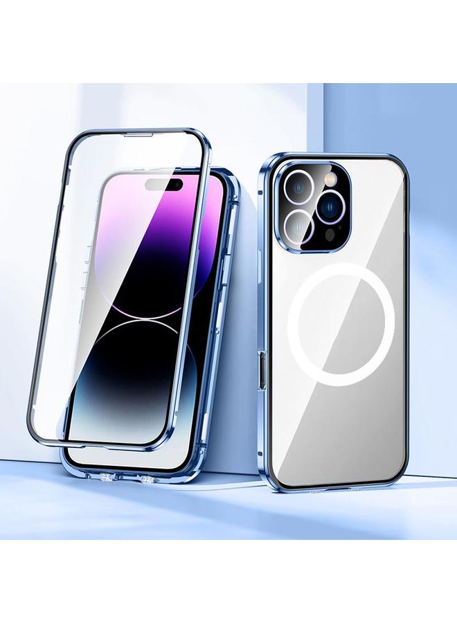 erorex Case For iPhone 16 360 Full Body Magnetic Frosted MagSafe Phone Case - Image 2