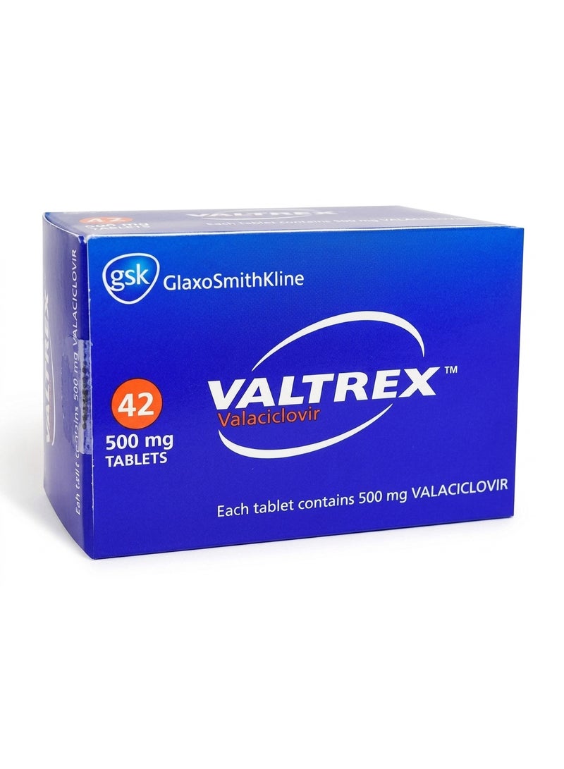 VALTREX 500MG TAB 42S