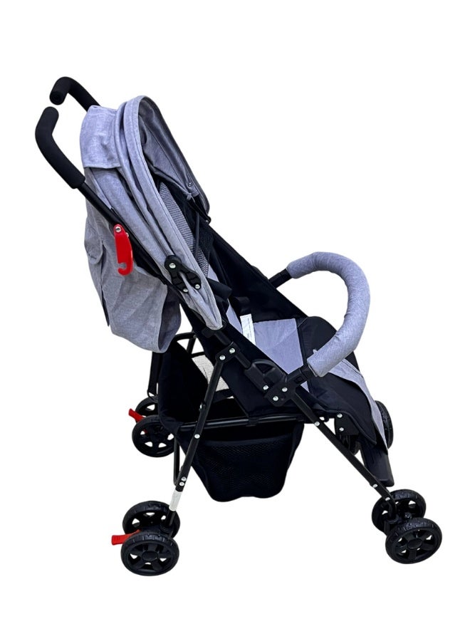 Foldable Baby Stroller – Lightweight Umbrella Style with Safety Harness, Storage Basket & Sunshade – Easy for Travel and Daily Use  - Image 2