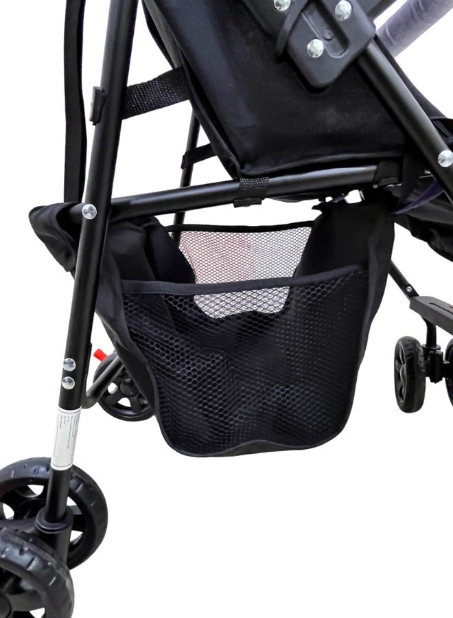Foldable Baby Stroller – Lightweight Umbrella Style with Safety Harness, Storage Basket & Sunshade – Easy for Travel and Daily Use  - Image 4