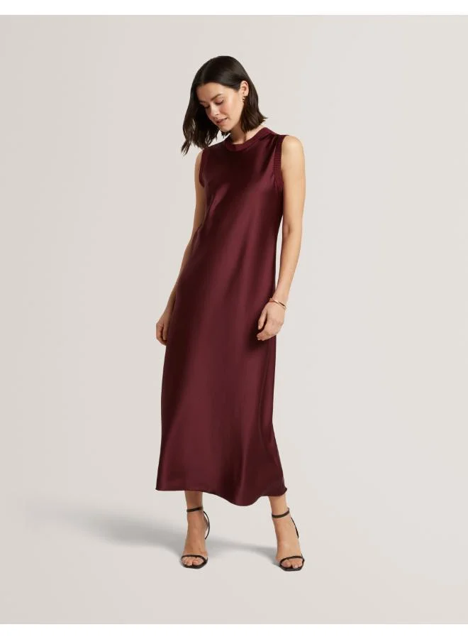Ted Baker  Knitted Back Detailed Sleeveless Maxi Dress for Women | Best Price UAE