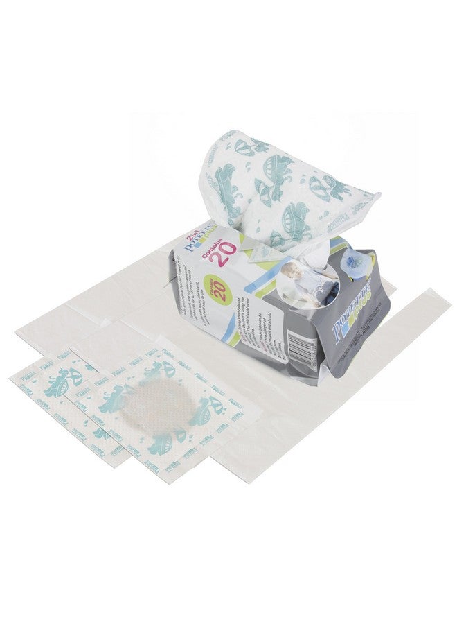 Kalencom Potette Plus Potty Seat Liner Roller Dispenser with Magic Disappearing Ink, 20 Count - Image 3