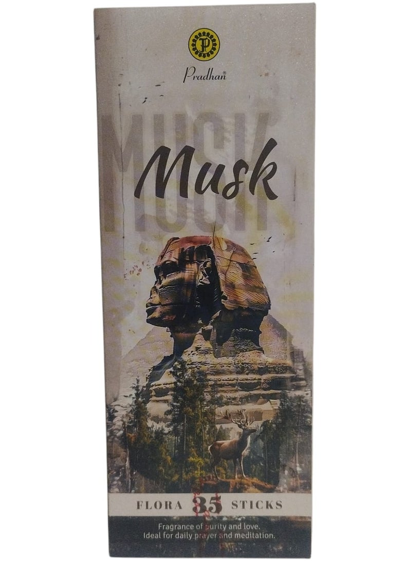 برادهان أعواد بخور مسك - فلورا 35 عود - Image 2