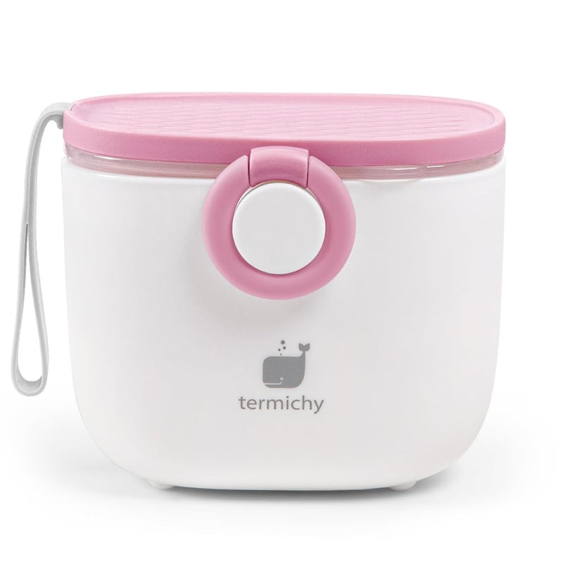 Termichy Baby Formula Dispenser, Portable Milk Powder Dispenser Container with Carry Handle and Scoop for Travel Outdoor Activities with Baby Infant, 8.8OZ, 0.55LB, 250g,500ml (Baby Pink) - Image 1