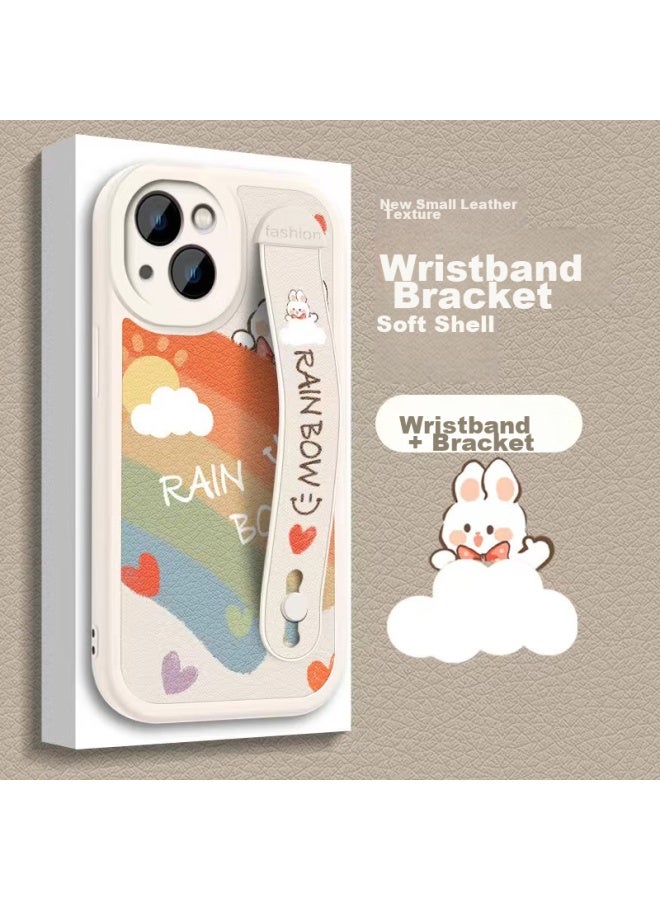 Zitai Iphone 12 Case, Iphone 12 Protective Cover With Strap, Two-in Full Protection, Shockproof, Personalized Soft Shell, White - Image 1