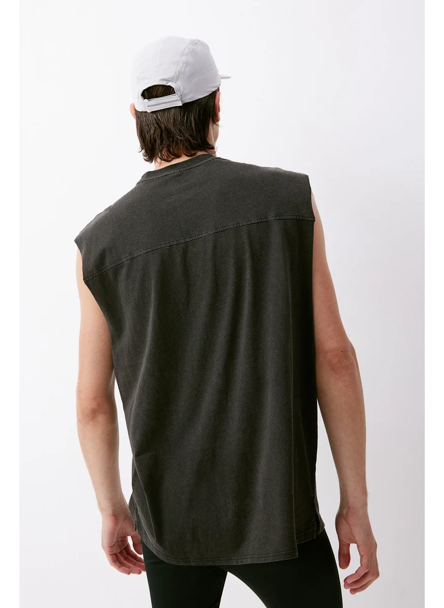 H&M Loose Fit Sports Vest Top