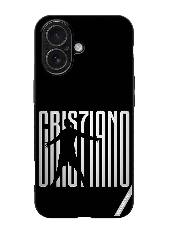 Protective Case Cover For Apple iPhone 17 Ronaldo Design Multicolour
