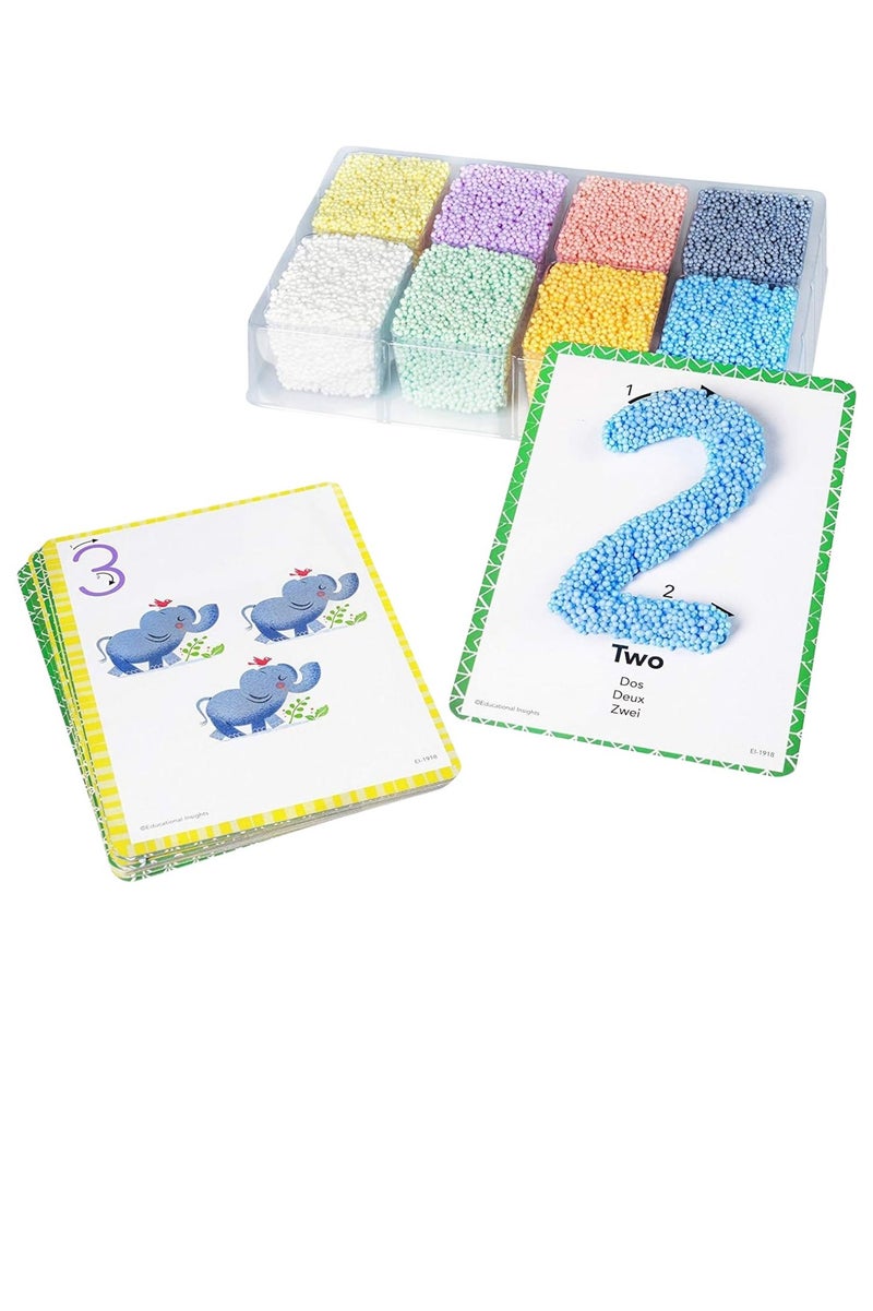 إديوكيشنال إنسايتس مجموعة رغوة اللعب لتشكيل وتعلم الأرقام - Image 2