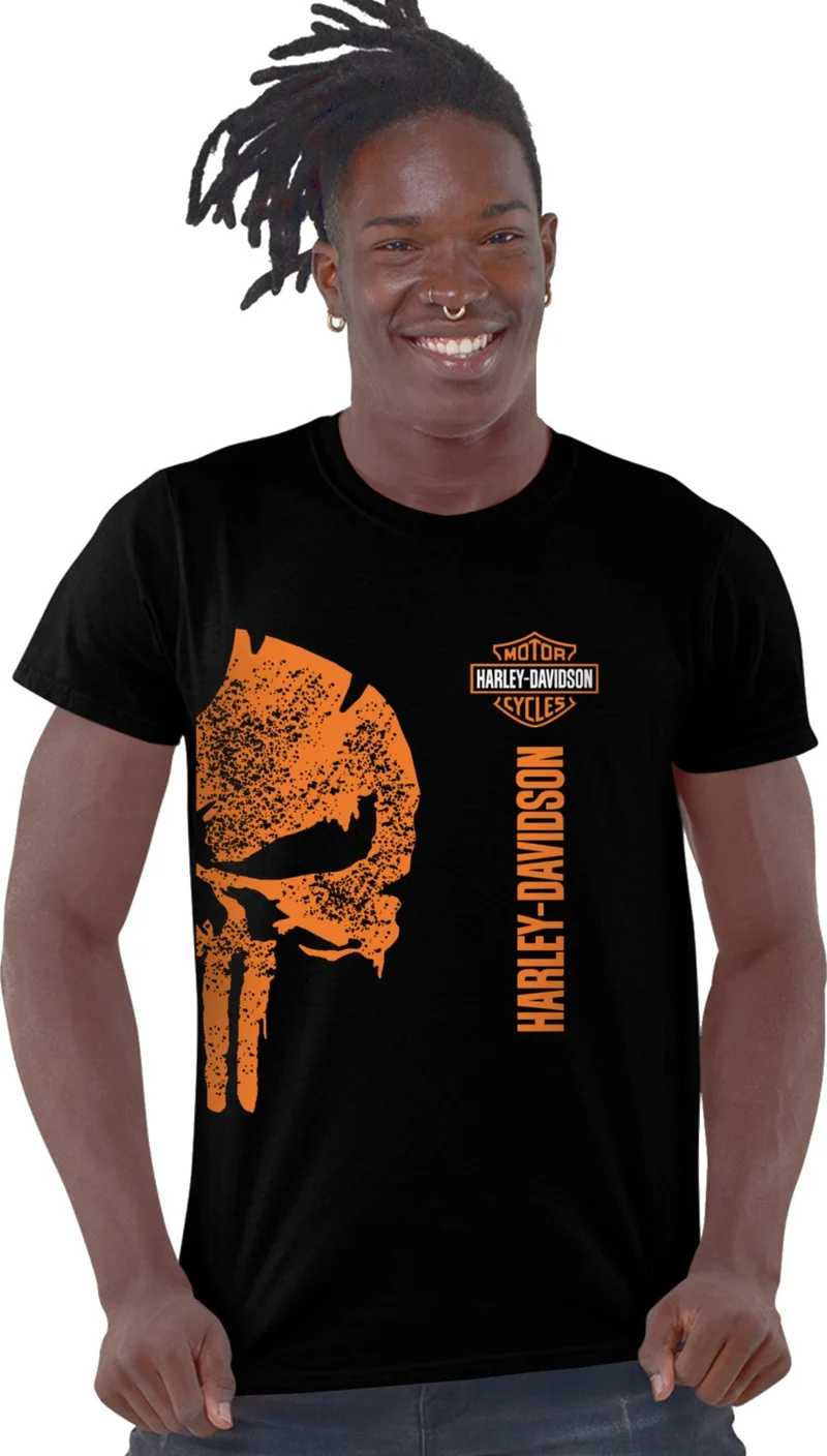 Harley Criminal Black Men's T-shirt