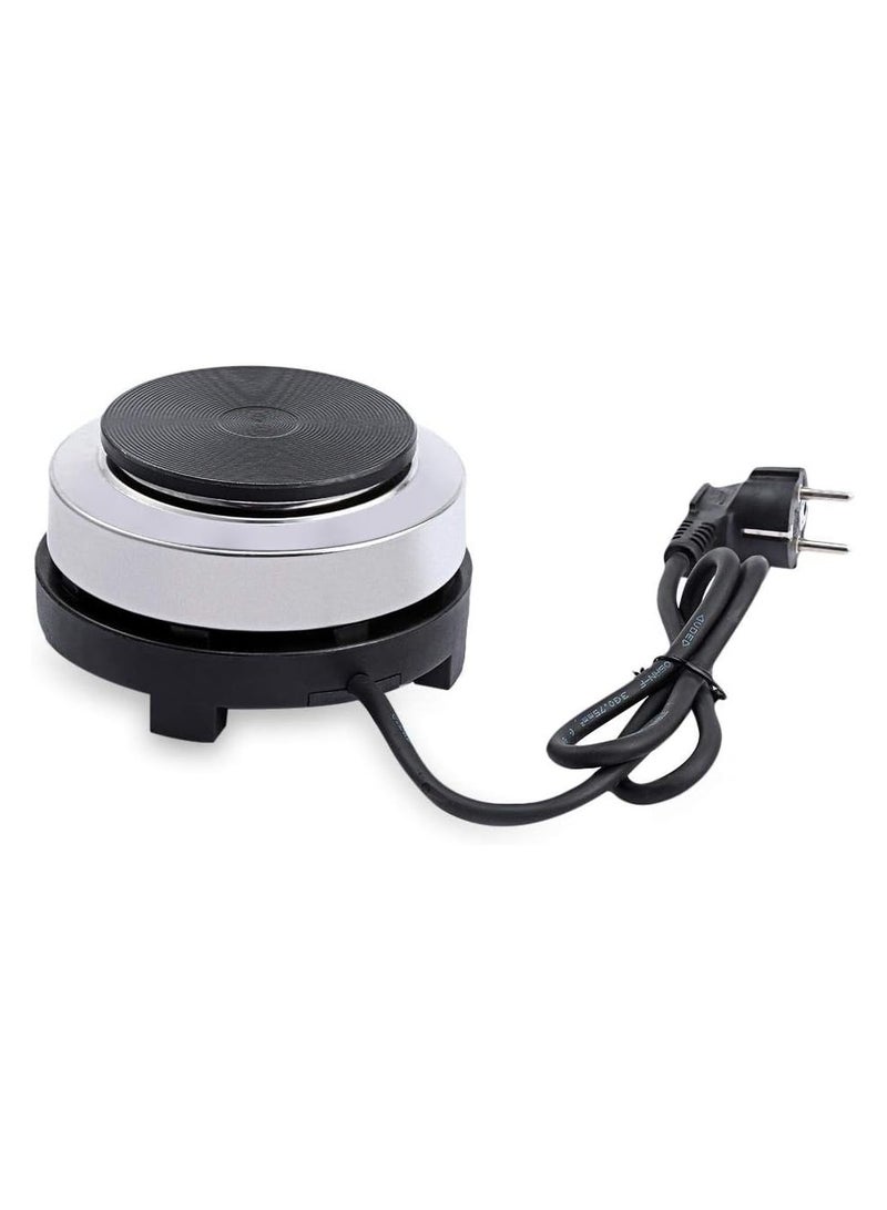 DubaiGallery فرن تسخين كهربائي بقدرة 500 واط مع ترموستات وكوب صغير وفرن صغير لتحضير القهوة والشاي فرن كهربائي ثابت الحرارة يمكنك صنعه بنفسك - Image 2