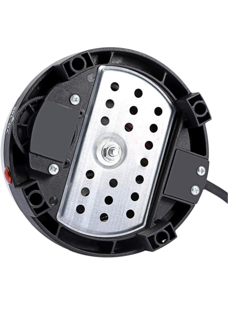 DubaiGallery فرن تسخين كهربائي بقدرة 500 واط مع ترموستات وكوب صغير وفرن صغير لتحضير القهوة والشاي فرن كهربائي ثابت الحرارة يمكنك صنعه بنفسك - Image 3