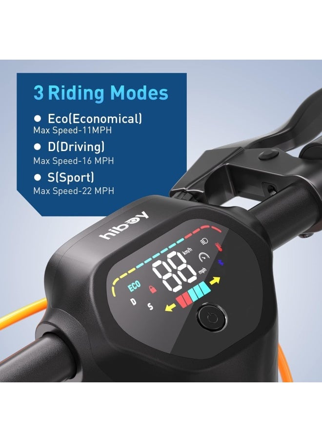 HIBOY Max Pro folding electric scooter || Range 75 kms || Top Speed 35 km/h || Dual Suspension || with double braking system & App  - Image 4