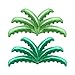 Creaides 12pcs Palm Tree Leaves Balloons Helium Foil Green Coconut Tree Leaves Balloons for Birthday Wedding Baby Shower Hawaii Luau Tropical Party Decorations - Image 4