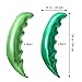 Creaides 12pcs Palm Tree Leaves Balloons Helium Foil Green Coconut Tree Leaves Balloons for Birthday Wedding Baby Shower Hawaii Luau Tropical Party Decorations - Image 2