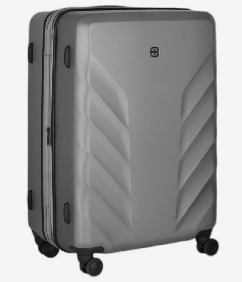 Wenger Motion 69 Cm Hardside 4-Double Wheeled Expandable Check-In Luggage Trolley - Grey - Image 4