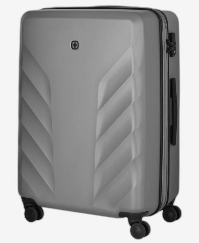 Wenger Motion 69 Cm Hardside 4-Double Wheeled Expandable Check-In Luggage Trolley - Grey - Image 3