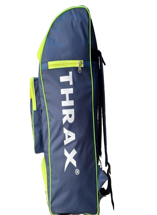 THRAX BGT Cricket kIT Bag Blue Lime - Image 4