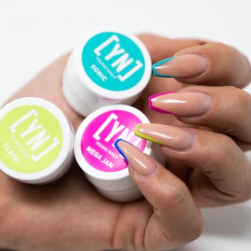 Young Nails Mission Control Gel Paint for Nails, Precision Gel Paint for Detailed Nail Art, Cure with Zero Tacky Layer, 5 grams. - Image 5