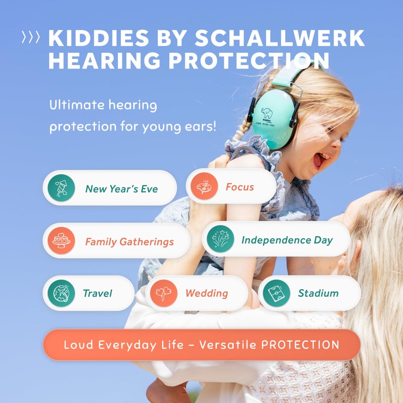 Schallwerk Â® Noise Protection Headphones for Kids â€“ Ear Protection for Kids, Toddlers, and Babies - Image 2