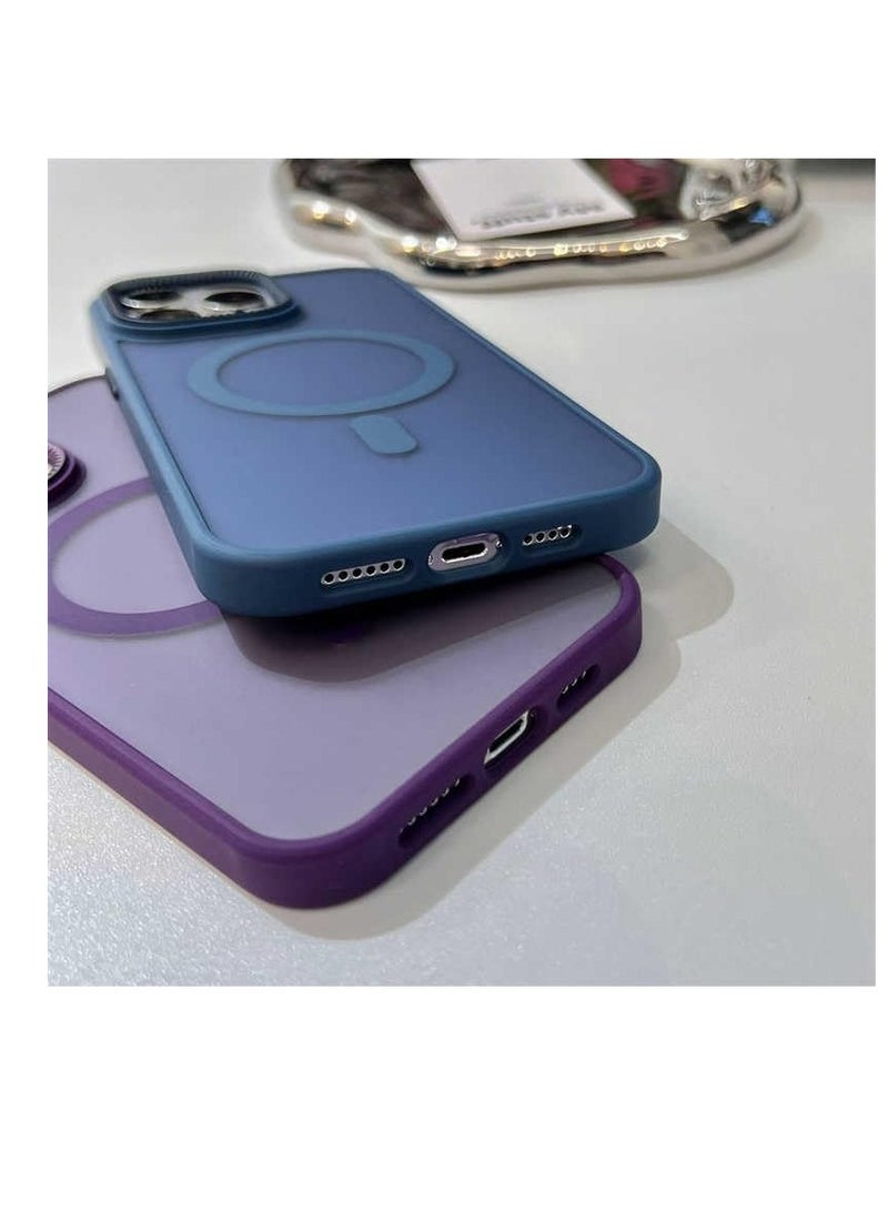 Case for iPhone 16 Pro Max Case Magnetic Translucent Matte Phone Cases [Compatible with MagSafe] Thin Slim Fit Shockproof Bumper Hard Protective Cover... - Image 2