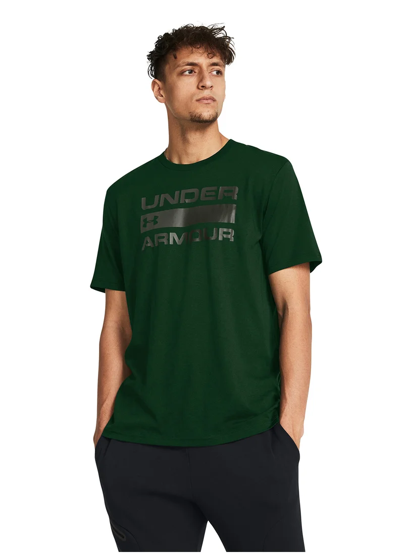 اندر ارمور Team Issue Wordmark T-shirt