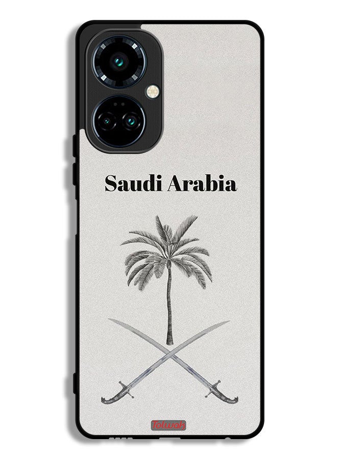 Tolwak Tecno Camon 19 Pro Protective Case Cover Kingdom Of Saudi Arabia Sign Art - Image 1