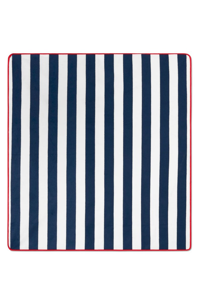 Tchibo Picnic Blanket 130 x 150 cm, Navy Blue/Ivory  - Image 4