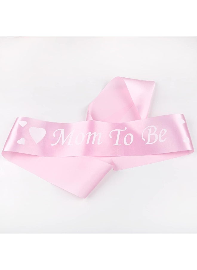 Baby Noah Baby Noah Bee Shower Mommy Sash Pregnancy Sash Keepsake Shower Flower for Gender Reveal (Lavender Pink)  - Image 3