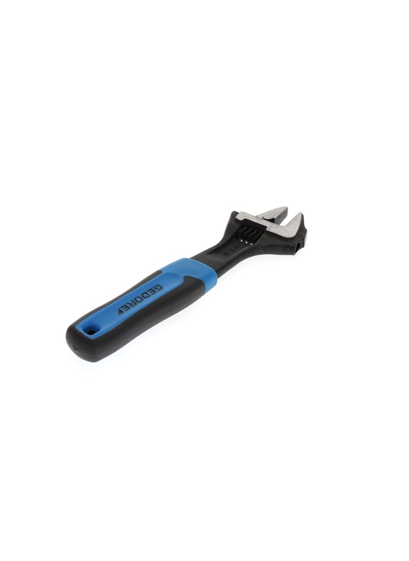 GEDORE GEDORE 2171015 Adjustable Wrench 8Inch Chrome Vanadium Steel Plastic Handle  - Image 3