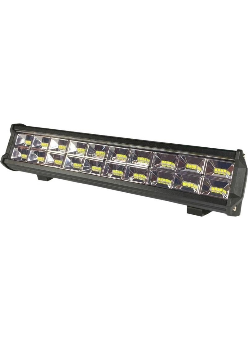 Techmaster 240 واط 80 مصباح ليد كواترو للأضواء الضبابية في الطرق الوعرة 36 سم 12 فولت  - Image 1