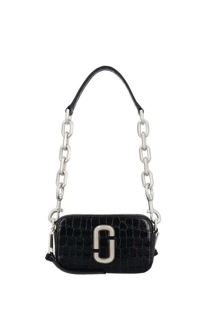 مارك جاكوبس بيوتي مارك جاكوبس THE CROC-EMBOSSED SHULSHOT THE CROC-EMBOSSED SHULSHOT - أسود - Image 1