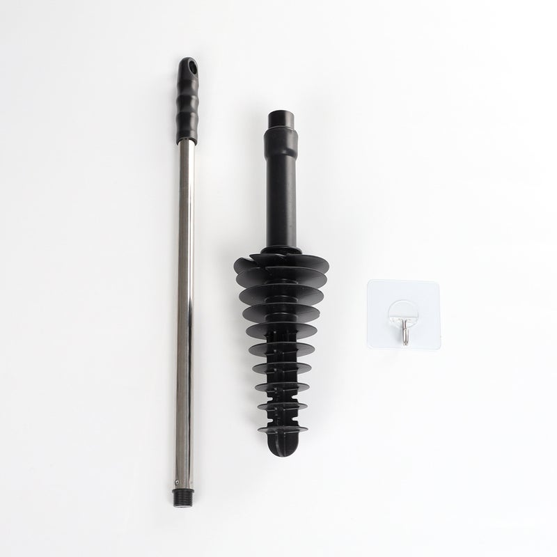 Generic Manual Toilet Plunger Piston Clog Remover(generation) siphon special black (blank box English manual) (generation) siphon special black (blank box English manual) 