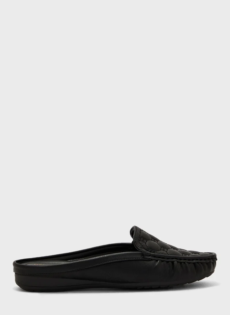 shoexpress Open Back Moccasins