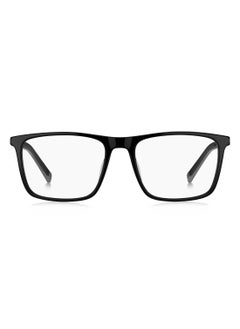 TOMMY HILFIGER Men's Rectangular Shape Carbon Fiber Sunglasses TH 2081  42 - Lens Size: 41.9 Mm - Black  - Image 3