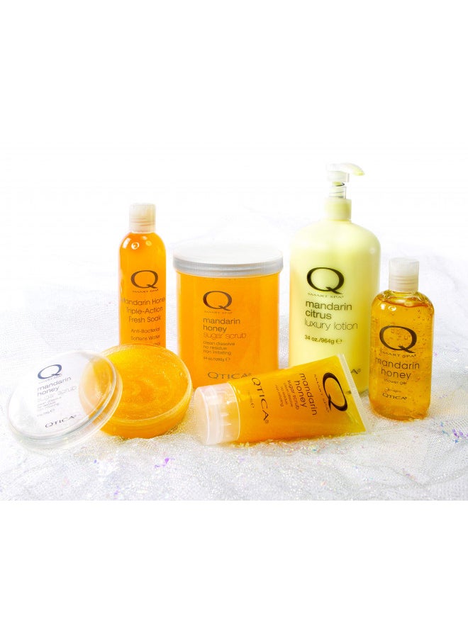 QTICA - Qtica Smart Spa Sugar Scrub (Mandarin Honey, 7oz) - Image 1