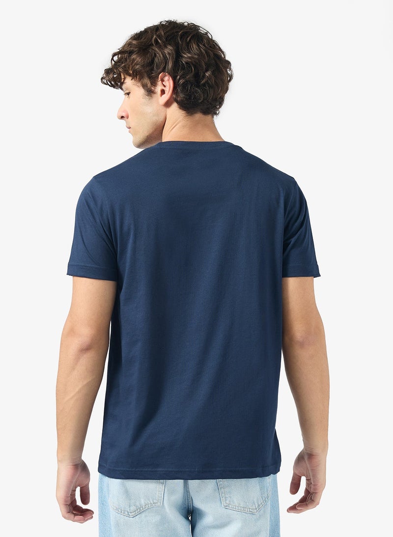 Seventy Five Basics Pack of 3 Round Neck T-Shirt - Image 5