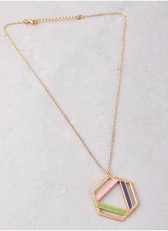 VOYLLA Benzene Enamelled Large Pendant Long Necklace  - Image 1
